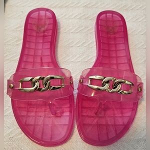 Vince Camuto Pink Jelly Sandles